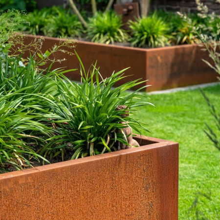 L&#8217;ART du CORTEN DANS NOS JARDIN ! Mulhouse 0